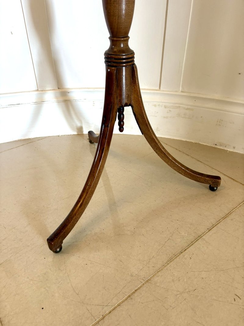 Antique Regency Mahogany Adjustable Reading or Music Table